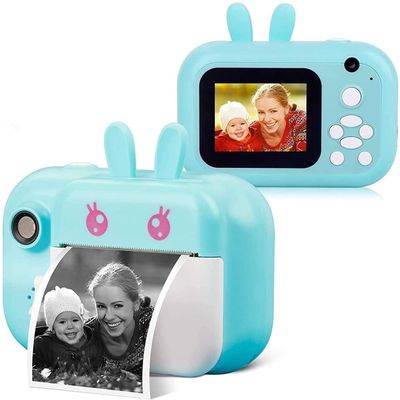 HeiDD Camera for Kids Camera for Girls 24MP Kids Digital Camera, 2.4" Screen Toddler Camera Kids Selfie Video Camera Children Toy Camera for Kids(Blue)