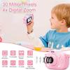 HeiDD Kids Digital Camera for Girls Toy Camera Kids Video Camera, 2.4 Inch Kids Camcorder Video Recorder with 16GB SD Card view 4