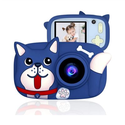 HeiDD Kids Camera Toys for 3-8 Year Old Boys,Children Digital Video Camcorder Camera with Cartoon Soft Silicone Cover, Best Chritmas Birthday Festival Gift for Kids