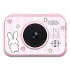 HeiDD Kids Digital Camera - 12MP Children's Selfie Camera with 3.5 Inches Large Screen for Boys and Girls,1080P Rechargeable Electronic Camera with 32GB TF Card(Pink) view 1