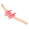 Abaodam 1set Wooden Train Track Bridges and Support Accessories Creative Track Building for Boys and Girls Expandable Play Scenes Compatible Train Toy view 1