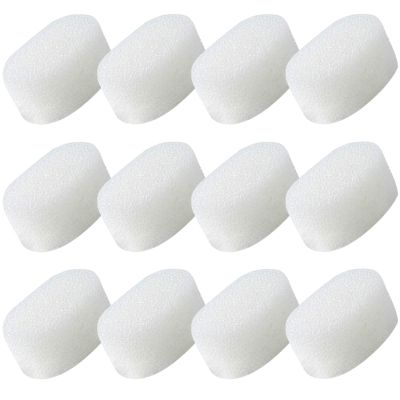 12PCS Bottle Brush Replacement Sponge Cup Cleaning Brush Sponges Head Baby Bottle Scrubber Brush Replacement Sponge (Replacement Sponges 12PCS)