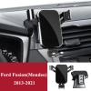 Car Phone Holder for Ford Fusion(Mondeo) 2013-2021, 360 Adjustable Sturdy Car Phone Mount, Drop-Resistant Stabilization Quick Install Car Cell Phone Cradle,B view 2