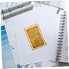 CAXUSD Chinese Traditional Amulet Card for Year Dragon Taisui Blessing Card Compact Lightweight Design Family and Friends view 2