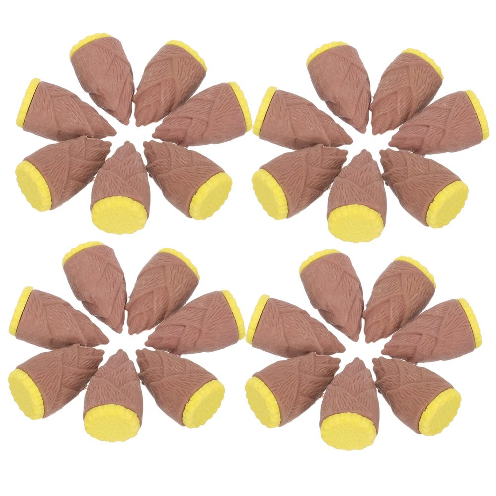 Uonlytech 30pcs Cute Vegetable Shape Erasers Supplies for Boys and Girls Portable Material Adorable Toy Collectibles for Classroom and Home Use