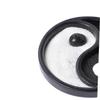 BIUDECO Yin and Trigram Sand Table Resin Crafts for Home Decoration Black Creative Household Ornament for Zen Spaces and Tranquil Environments view 2
