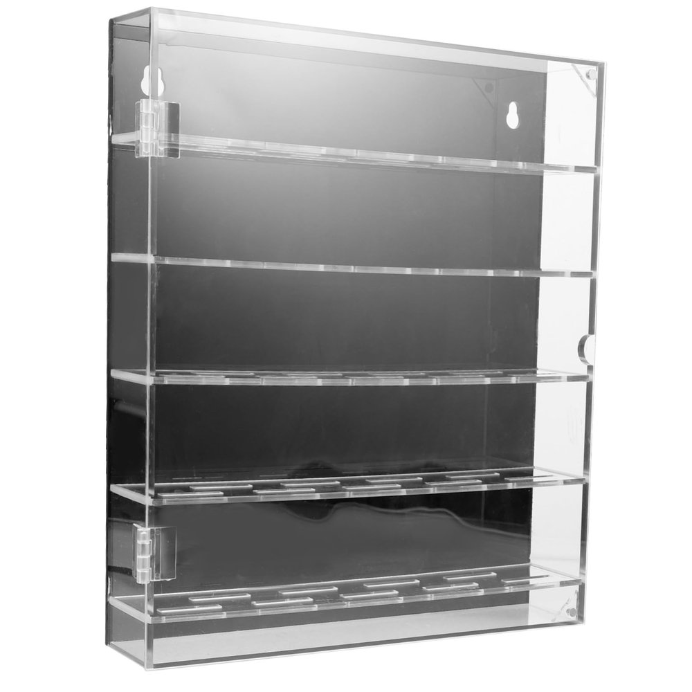 FOYTOKI Collectors Coin Box Plastic Storage Case Coin Display Box Acrylic Inches