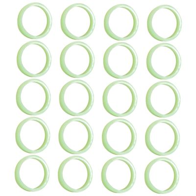 PartyKindom 100pcs Dark Plastic Finger for Parties Festivals and Events Fun Decorations for Lightweight Material