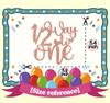 1/2 Way to One Cake Topper, Half Birthday Decor, Happy 6 Months Birthday Baby Shower Party Decorations Supplies for Kids Girls, Rose Gold Glitter view 2