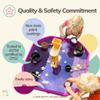 MEKA Large 38"x38" Tuff Tray Pink, Indoor Activity Sensory Tray Children, Outdoor Play Sand and Water Table for Toddlers and Kids, Toy Boys Girls view 3