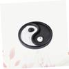 GRIRIW Trigram Sand Table Resin Craft Black Home Decoration for Zen Spaces and Gift Giving Unique Household Ornament for Peaceful Ambiance view 2