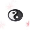 GRIRIW Trigram Sand Table Resin Craft Black Home Decoration for Zen Spaces and Gift Giving Unique Household Ornament for Peaceful Ambiance view 3