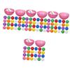 GETAJGHSD 100pcs Plastic Hollow Raffle Reusable Game Prop for Party Activities for Birthday Corporate Events School Gatherings More Lightweight and Compact Design view 1