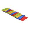 12pcs Nylon Bean Bags for for Toss Games Lightweight and for Boy Girl Fun Activities Red Yellow Green view 2