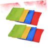 12pcs Nylon Bean Bags for for Toss Games Lightweight and for Boy Girl Fun Activities Red Yellow Green view 4