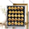 Angoily Acrylic Coin Display Box Holder for Collecting Coins Medals and Badges 10-Piece Storage Case view 3