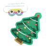 SUPVOX 1set Christmas Tree with Blindfold and Stick Fun Party Decoration for Family Gatherings and Celebrations for Holiday Festivities and Photography Props view 1