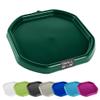 MEKA Small 28"x28" Tuff Tray Dark Green, Indoor Activity Sensory Tray Children, Outdoor Play Sand and Water Table for Toddlers and Kids, Toy Boys Girls view 1