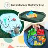 MEKA Small 28"x28" Tuff Tray Dark Green, Indoor Activity Sensory Tray Children, Outdoor Play Sand and Water Table for Toddlers and Kids, Toy Boys Girls view 4