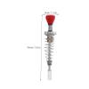 Anneome Pinball Spring Rod Arcade Game Accessory Chrome Shooter Rod for Pinball Machines view 2