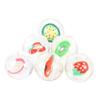 CIYODO 6pcs Bounce Balls Rubber Jumping Balls Boys and Girls Play Toy Safe Fun for Birthday Christmas Thanksgiving Random Style view 1