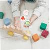 CIYODO 6pcs Bounce Balls Rubber Jumping Balls Boys and Girls Play Toy Safe Fun for Birthday Christmas Thanksgiving Random Style view 4