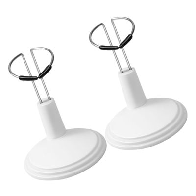 Alipis 2pcs Doll Display Stand Figures and Toys Adjustable Support Holder Plastic and Bracket for Home Decor Easy Installation and Space-saving