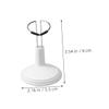 Alipis 2pcs Doll Display Stand Figures and Toys Adjustable Support Holder Plastic and Bracket for Home Decor Easy Installation and Space-saving view 2