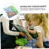 FOYTOKI French Learning Sound Book for Bilingual Interactive Reading Machine for Ages Educational Busy Book with Engaging Sounds view 2
