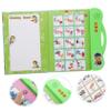FOYTOKI French Learning Sound Book for Bilingual Interactive Reading Machine for Ages Educational Busy Book with Engaging Sounds view 4