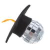 MAGICLULU 10pcs Graduation Cap Tassel Cupcake Toppers Unique Disco Party Decorations Easy to Use for High School Graduation Celebrations Fun Treat Decor view 3