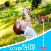 Bubble Torch Machine, Outdoor Bubble Machine Stand,Children Bubble Maker Stand Machine with Music | Road Lamp Photography Rechargeable Playback view 4