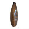 Brown Gourd Guiro, Natural Gourd Guiro, Peruvian Percussion Guiro, Latin Percussion Instrument, Gift for musician view 1