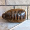 Brown Gourd Guiro, Natural Gourd Guiro, Peruvian Percussion Guiro, Latin Percussion Instrument, Gift for musician view 3