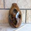 Brown Gourd Guiro, Natural Gourd Guiro, Peruvian Percussion Guiro, Latin Percussion Instrument, Gift for musician view 4