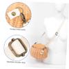 Holibanna Rattan Woven Basket for Boys and Girls Handmade Shoulder Bag Tote and Girls view 3