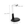 GALPADA Doll Display Stand Holder Support Base Figures and Models Lightweight Easy Installation User-Friendly Design for Safe Doll Showcasing view 2