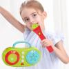 Portable Karaoke Machine, Wireless Microphone Speaker, Multi-Function Singing System, LED Light Show, Music Playset for Kids, Party & Birthday Gift 6.69x4.53x1.77 Inches view 3