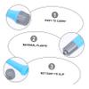 FELTECHELECTR 6pcs Realistic Microphone Toys for Boys and Girls Cosplay Props for Music Practice Birthday Parties Karaoke Fun Pretend Mic for Imaginative Play view 3