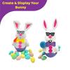 Build Buddiez DIY Bunnies Craft Kit  6 Pack Party Bucket | Build, Decorate & Display Air-Dry Clay Bunny Rabbits | Fun Arts & Crafts Activity for Kids Ages 5+ | Great for Parties, Gifts, Easter Fun view 4
