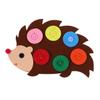 Totority DIY Felt Handmade Craft Toy for Kids Educational Non-Woven Button Art Enhances Creativity and Motor Skills for Family Fun and Parties 9.13X5.78In view 1