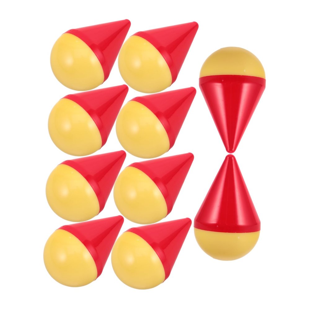 Toyvian 10pcs Tumbler Toys for Boys and Girls DIY Toy Kit Unfinished Tumbler Liner Craft Supplies for Science Experiments