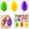 JOINPAYA 10pcs Shaped Tops Fun Easter Toys for Boy Girl Easter Basket Fillers Engaging Finger Playthings for Boys and Girls for Hunts and Party Favors view 3