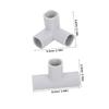 Abaodam 8pcs Plastic t Shaped Connectors for Toddler Playpen Safety Gate Accessories view 2