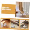 Abaodam 8pcs Plastic t Shaped Connectors for Toddler Playpen Safety Gate Accessories view 3