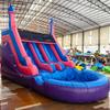 21FT(L) Commercial Grade Water Slide for Kids Adults, (Double Slide) (Heavy Duty Full PVC) (Big Airtight Splash Water Pool), 950w Blower, Inflatable Waterslide for Backyard, Outdoor Park, 21x11x12ft view 1