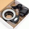Lab Microscope Accessories Adjustable 144 LED Ring Light Illuminator Lamp for Industry Stereo Microscope Magnifier Adapter view 2