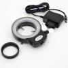 Lab Microscope Accessories Adjustable 144 LED Ring Light Illuminator Lamp for Industry Stereo Microscope Magnifier Adapter view 4