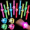 24 Pack Light Up Fidget Spinner Bracelet, Party Favors for Kids 4-8 8-12, Glow in the Dark Halloween Goodie Bags Stuffers for Kids, Treasure Box Toys Classroom Prizes, Stocking Stuffers Birthday Gift view 1