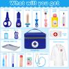 COSILY Doctor Kit for Kids, Doctor kit for Toddlers 3-5 , Pretend Playset for Toddlers with Medical Bag, Stethoscope and Other Accessories for Boys and Girls view 2